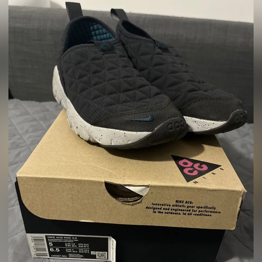 Size 5 - Nike Air ACG MOC 3.0 Black 2020